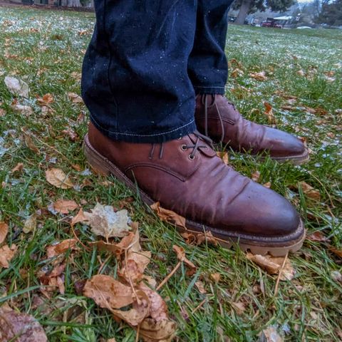 View photo of Grant Stone Edward Boot in Incas Rust Kangaroo