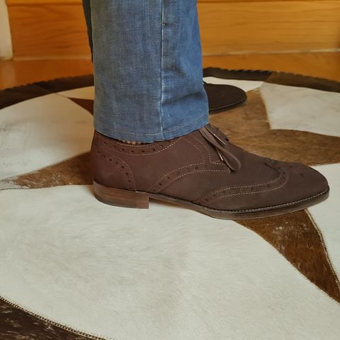 The Last Shoemaker Boston in Brown Suede