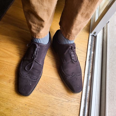 The Last Shoemaker Boston in Brown Suede