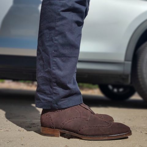 The Last Shoemaker Boston in Brown Suede