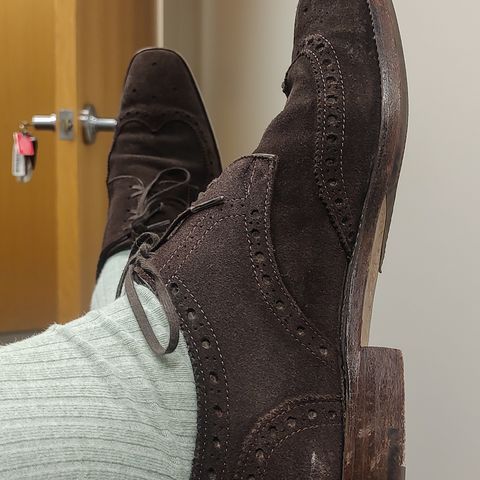 The Last Shoemaker Boston in Brown Suede