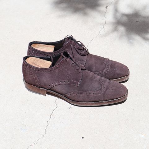 The Last Shoemaker Boston in Brown Suede
