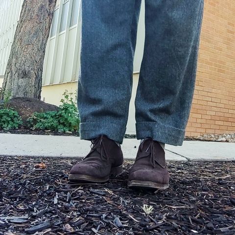 The Last Shoemaker Boston in Brown Suede
