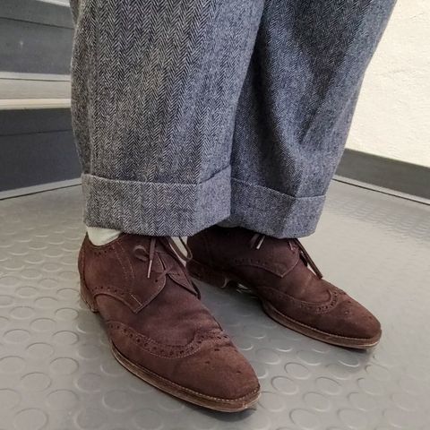 The Last Shoemaker Boston in Brown Suede