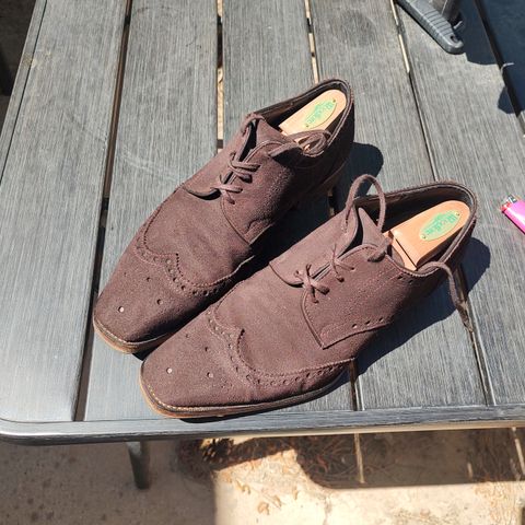 The Last Shoemaker Boston in Brown Suede