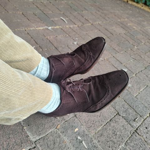 The Last Shoemaker Boston in Brown Suede