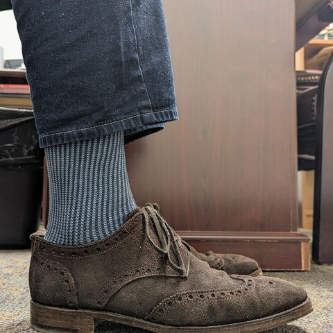 The Last Shoemaker Boston in Brown Suede