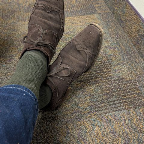 The Last Shoemaker Boston in Brown Suede