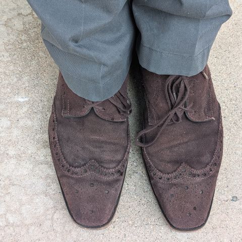 The Last Shoemaker Boston in Brown Suede