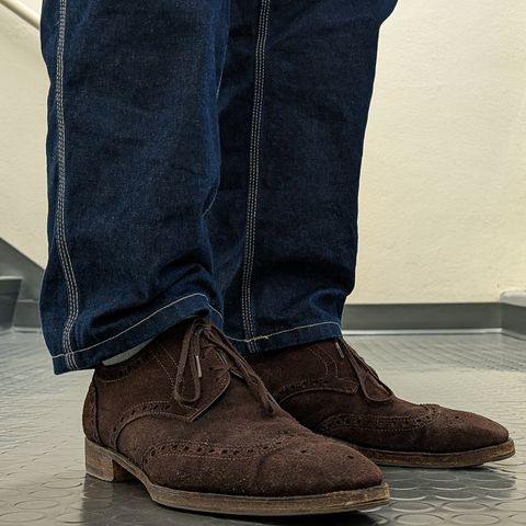 The Last Shoemaker Boston in Brown Suede