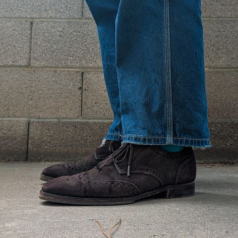 The Last Shoemaker Boston in Brown Suede