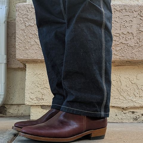 Kiatokko Handmade Jodhpur in Wickett & Craig Burgundy Milled Traditional Harness