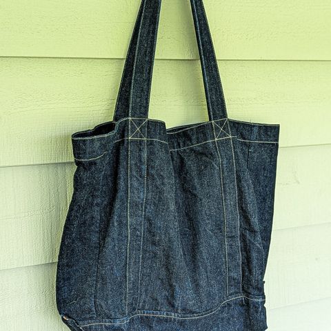 Search result thumbnail of Red Tornado Tote Bag in Unknown Material