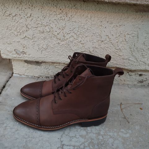 BLKBRD Luchador Service Boot in Unknown Leather