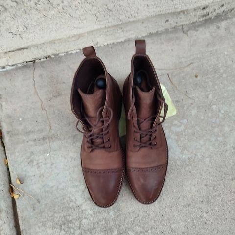 BLKBRD Luchador Service Boot in Unknown Leather