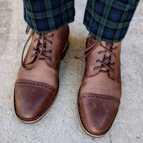 BLKBRD Luchador Service Boot in Unknown Leather