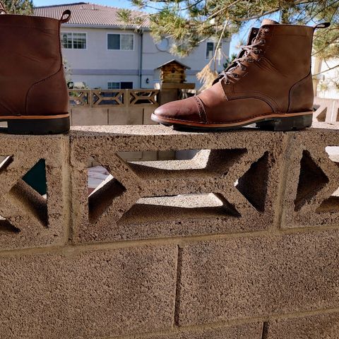 BLKBRD Luchador Service Boot in Unknown Leather