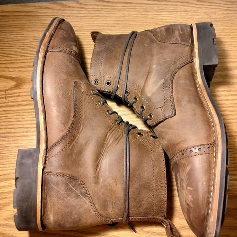 BLKBRD Luchador Service Boot in Unknown Leather