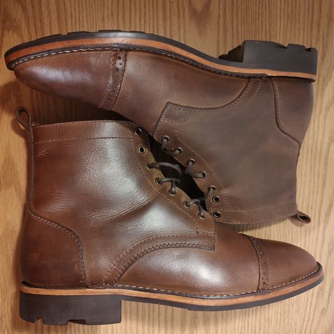 BLKBRD Luchador Service Boot in Unknown Leather