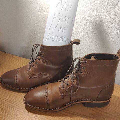 BLKBRD Luchador Service Boot in Unknown Leather