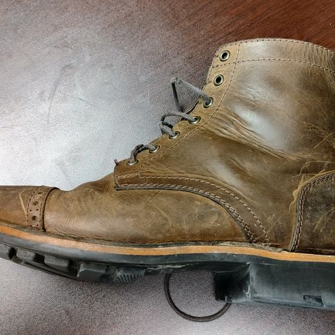 BLKBRD Luchador Service Boot in Unknown Leather