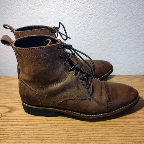 BLKBRD Luchador Service Boot in Unknown Leather
