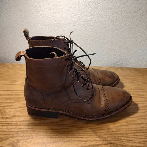 BLKBRD Luchador Service Boot in Unknown Leather