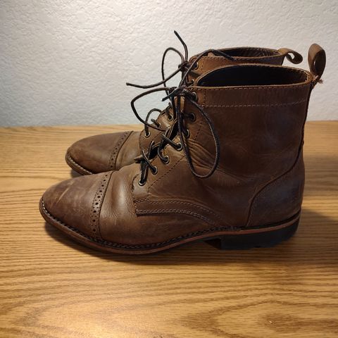 BLKBRD Luchador Service Boot in Unknown Leather