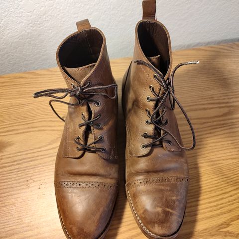 BLKBRD Luchador Service Boot in Unknown Leather