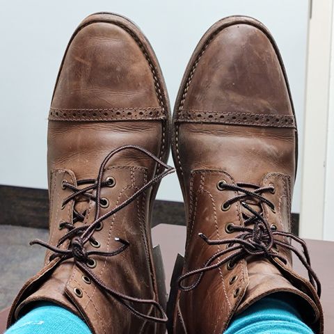 BLKBRD Luchador Service Boot in Unknown Leather