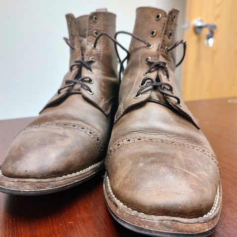 BLKBRD Luchador Service Boot in Unknown Leather