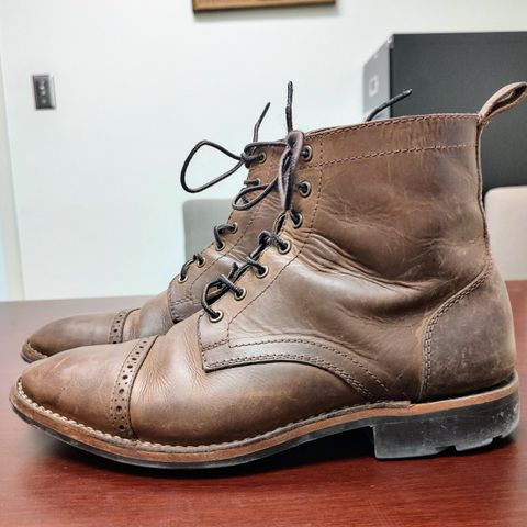 BLKBRD Luchador Service Boot in Unknown Leather
