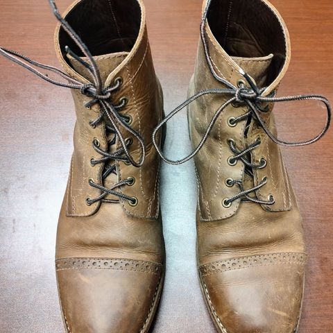 BLKBRD Luchador Service Boot in Unknown Leather