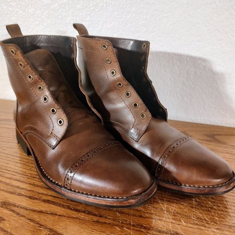 BLKBRD Luchador Service Boot in Unknown Leather