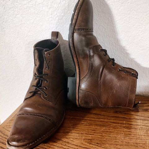 BLKBRD Luchador Service Boot in Unknown Leather