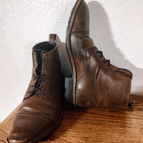 BLKBRD Luchador Service Boot in Unknown Leather