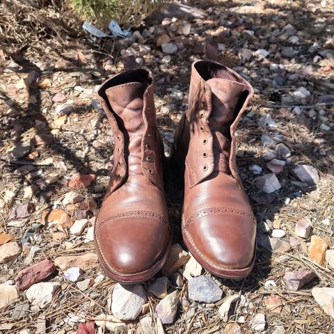 BLKBRD Luchador Service Boot in Unknown Leather