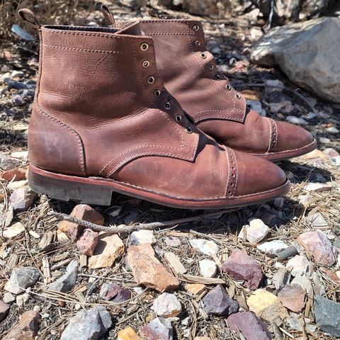 BLKBRD Luchador Service Boot in Unknown Leather