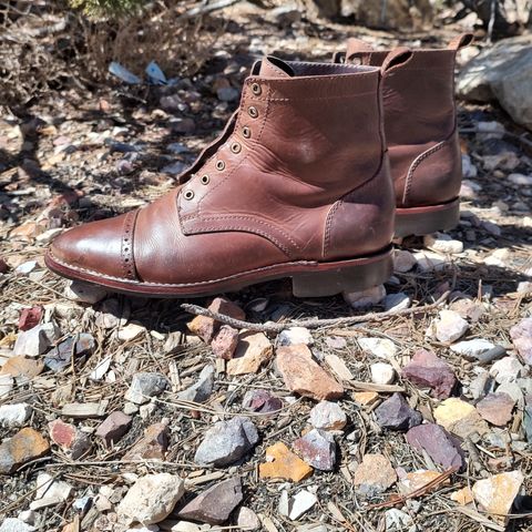 BLKBRD Luchador Service Boot in Unknown Leather