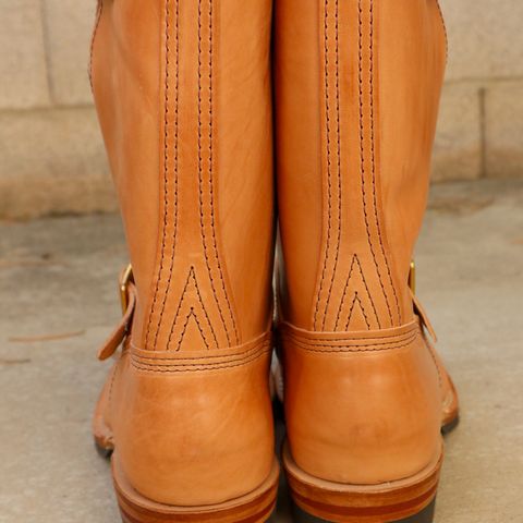 Wesco Boss Engineer Boot in Maryam Natural Horsebutt