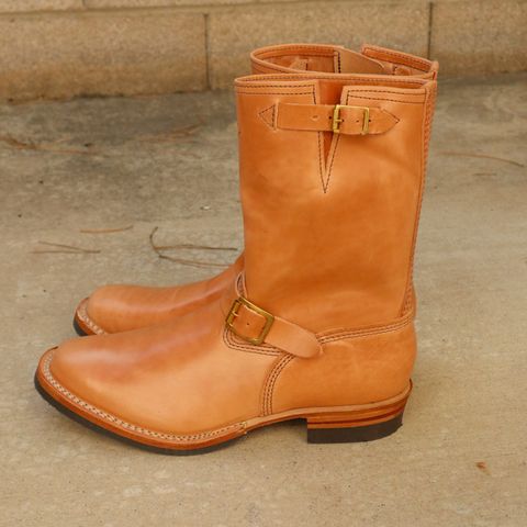 Wesco Boss Engineer Boot in Maryam Natural Horsebutt