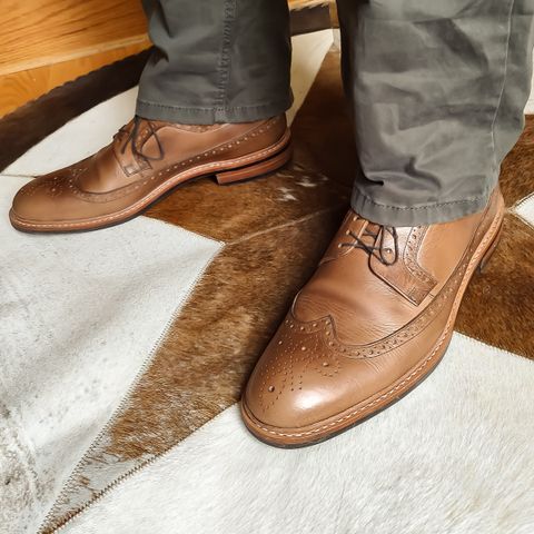 BLKBRD Unlisted Model in Horween Natural Chromexcel