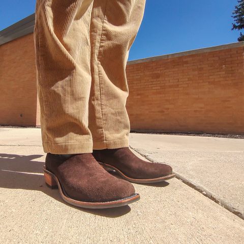 Fenoglio South Texas Tack Exclusive in Nicotine Roughout With Distressed Turquoise