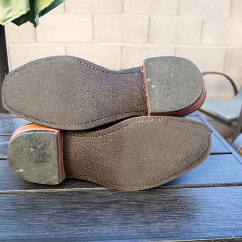 Fenoglio South Texas Tack Exclusive in Nicotine Roughout With Distressed Turquoise