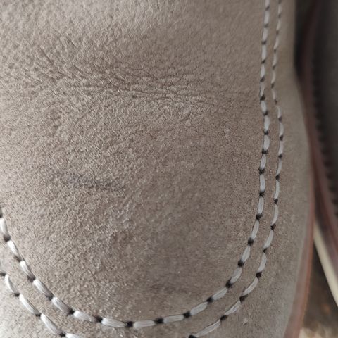 Quan Shoemaker Moc Toe in Canvas Kudu