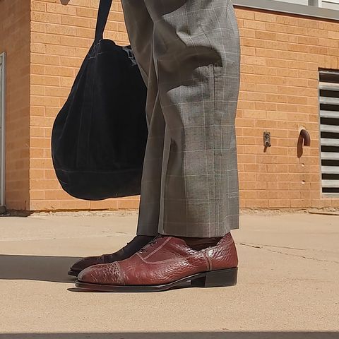 Ichigo Ichie Vintage Boots in Horween Color 8 Montana Bison
