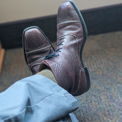 Ichigo Ichie Vintage Boots in Horween Color 8 Montana Bison