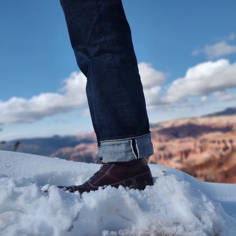 Ichigo Ichie Vintage Boots in Horween Color 8 Montana Bison