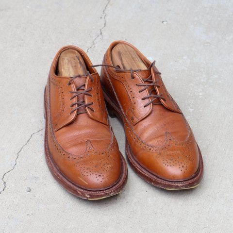 Grant Stone Longwing in Horween Brown Pebble Grain