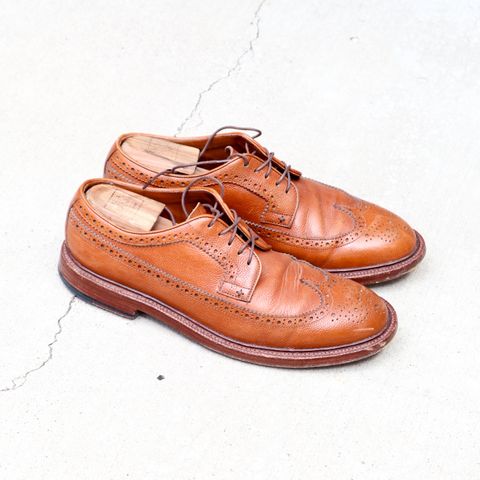 Grant Stone Longwing in Horween Brown Pebble Grain
